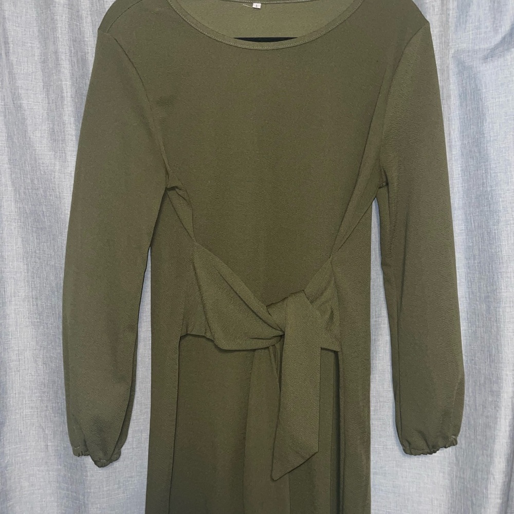 Tie Front Dress